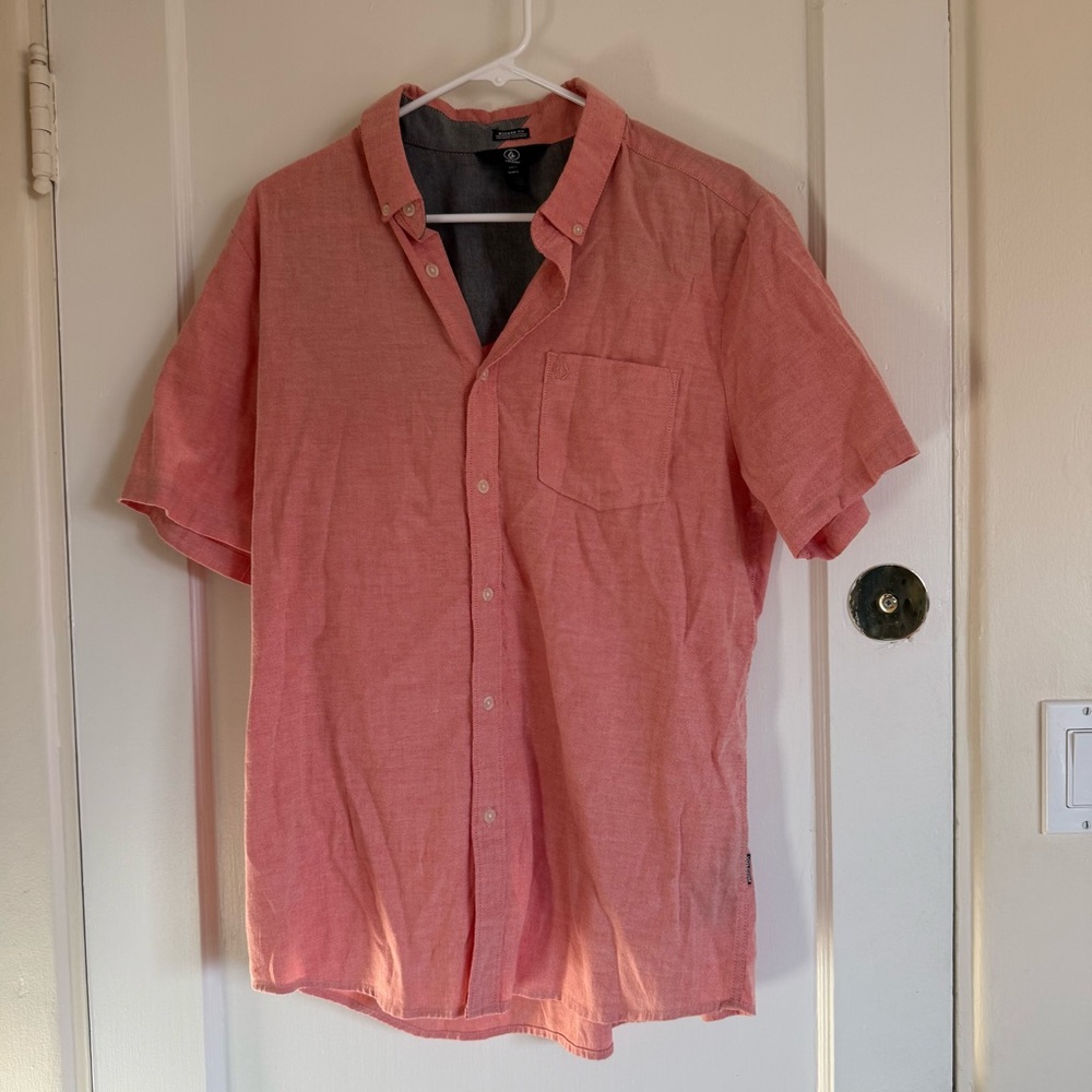 Volcom Coral Short Sleeve Button-Down Shirt